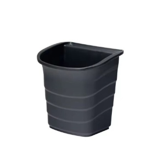 Small Black Bin for Service Cart